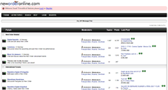 Desktop Screenshot of forums.neworderonline.com